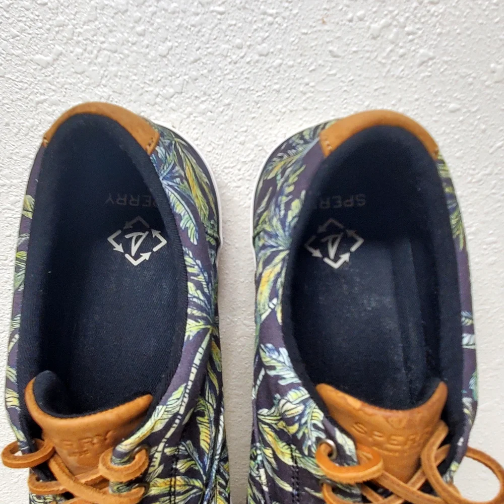 Sperry Palm Boat Shoes Size 13